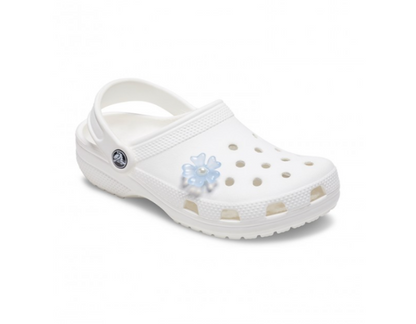 Blue Frost Matte Pearl Flower