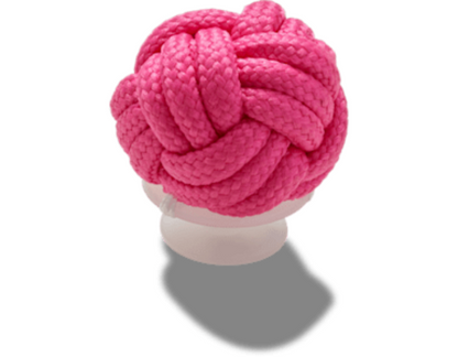 Pink Knotted Puff