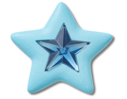 Blue Star With Gem