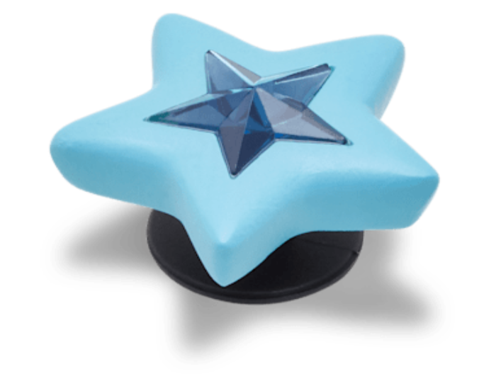 Blue Star With Gem