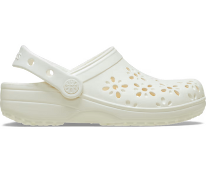Kids' Classic Floral Cut Out Clog