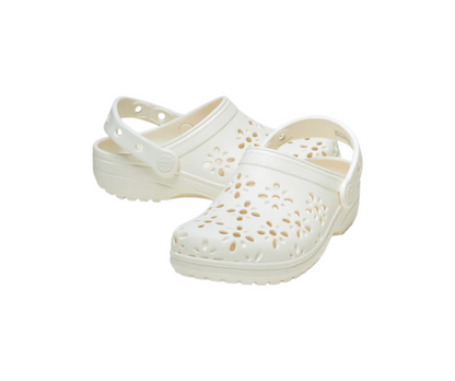 Kids' Classic Floral Cut Out Clog