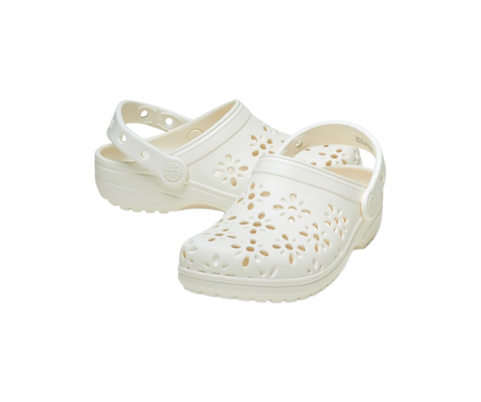 Toddler Classic Floral Cut-Out Clog