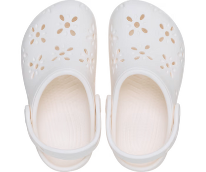 Toddler Classic Floral Cut-Out Clog