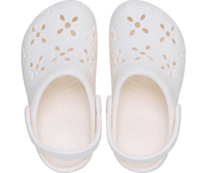 Toddler Classic Floral Cut-Out Clog