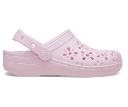 Toddler Classic Floral Cut-Out Clog
