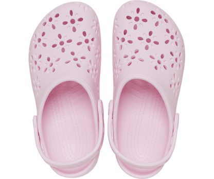 Toddler Classic Floral Cut-Out Clog
