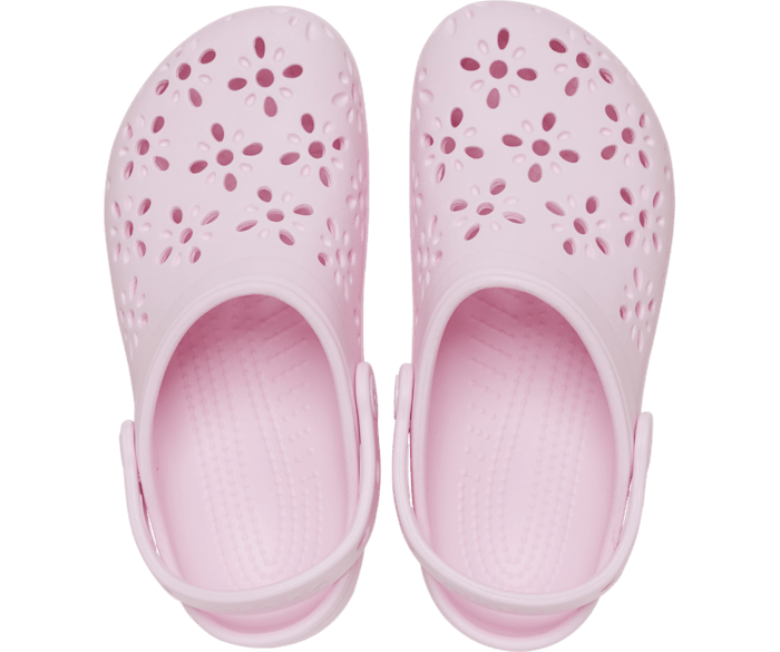 Toddler Classic Floral Cut-Out Clog