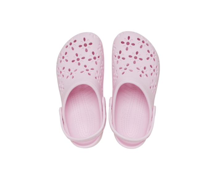 Toddler Classic Floral Cut-Out Clog