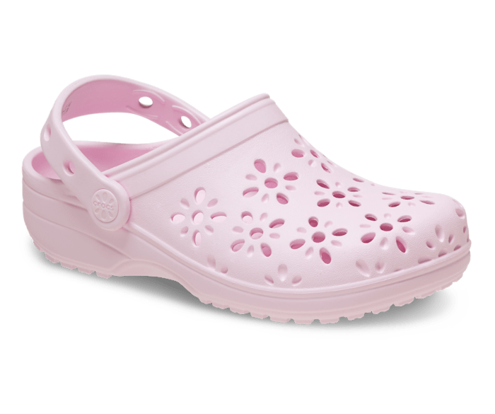 Toddler Classic Floral Cut-Out Clog