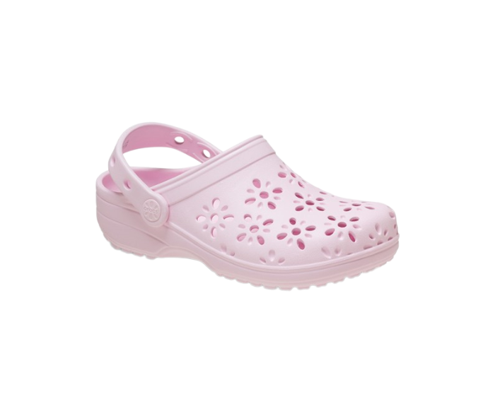 Toddler Classic Floral Cut-Out Clog