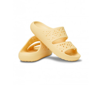 Classic Floral Cutout Sandal