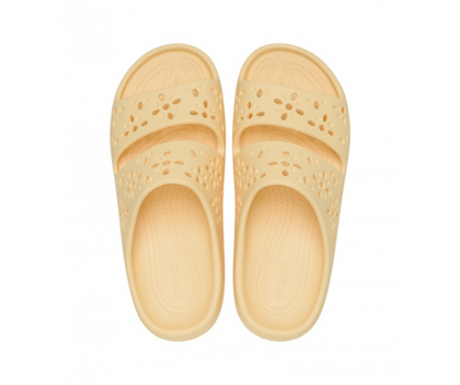 Classic Floral Cutout Sandal