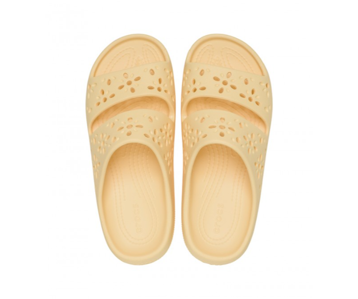 Classic Floral Cutout Sandal