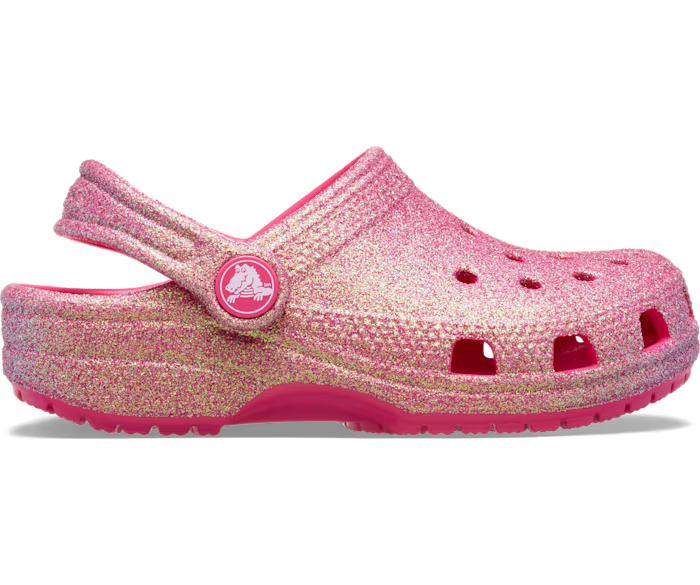 Kids’ Classic Iridescent Glitter Clog