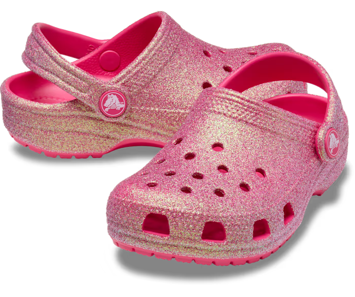 Kids’ Classic Iridescent Glitter Clog