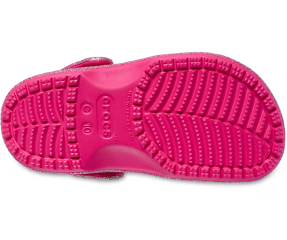 Kids’ Classic Iridescent Glitter Clog