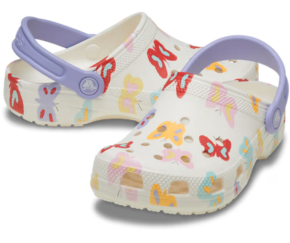 Toddler Classic Butterfly Graphic Clog