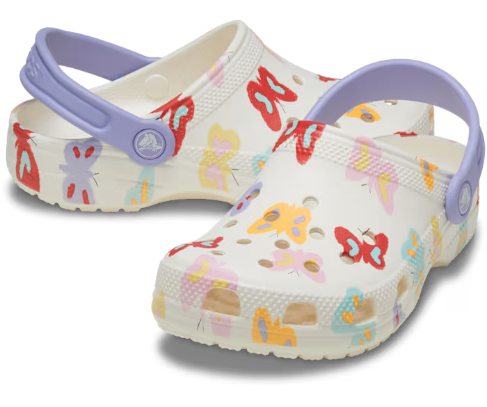 Toddler Classic Butterfly Graphic Clog