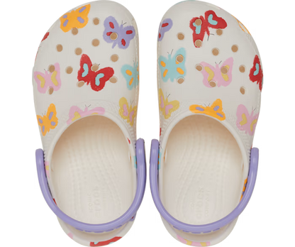 Toddler Classic Butterfly Graphic Clog