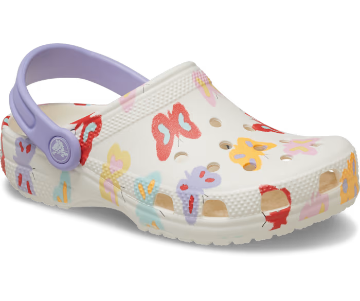 Toddler Classic Butterfly Graphic Clog