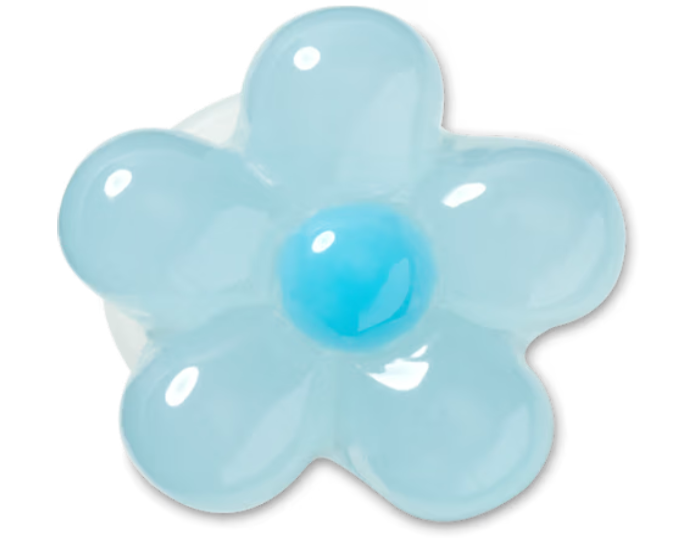 Expressive Floral Light Blue