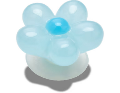 Expressive Floral Light Blue