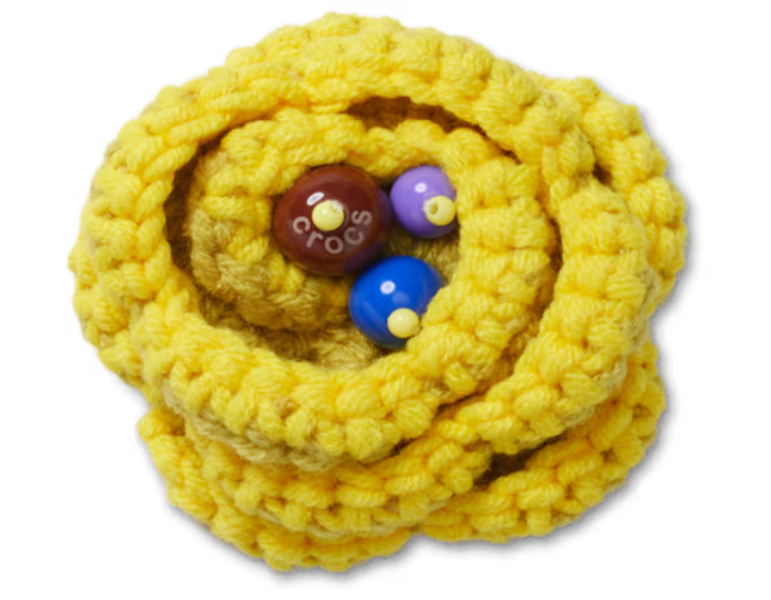 Yellow Crochet Floral