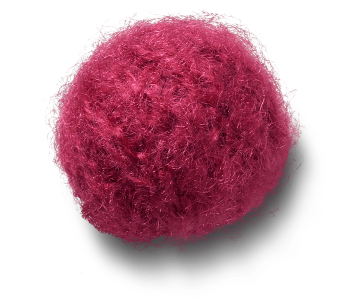 Magenta Sweater Puff