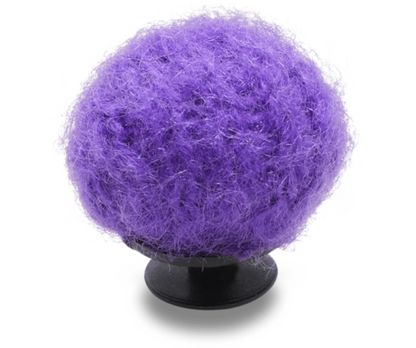 Purple Sweater Puff