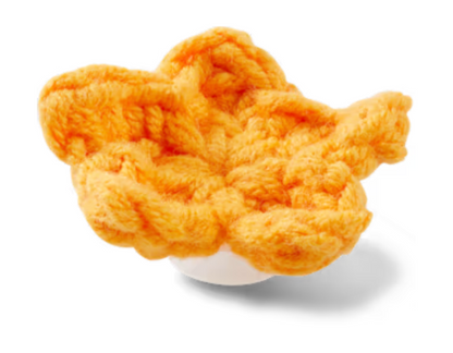 Crafted Crochet Orange Star