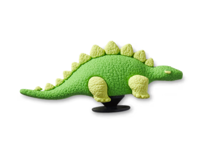 3D Green Dino With Scales