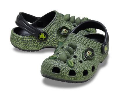 Toddler Classic Iam Scary Dino Clog