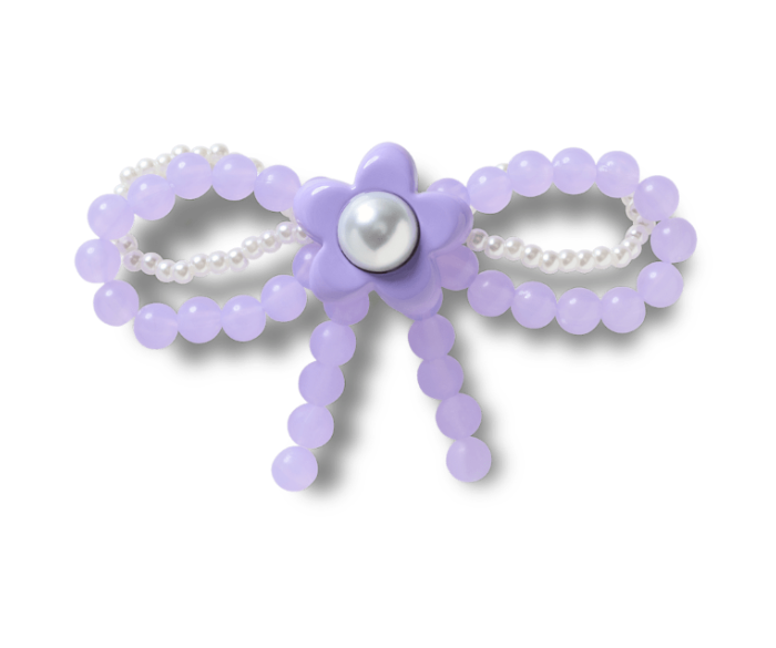 Purple Meta Pearl Bow