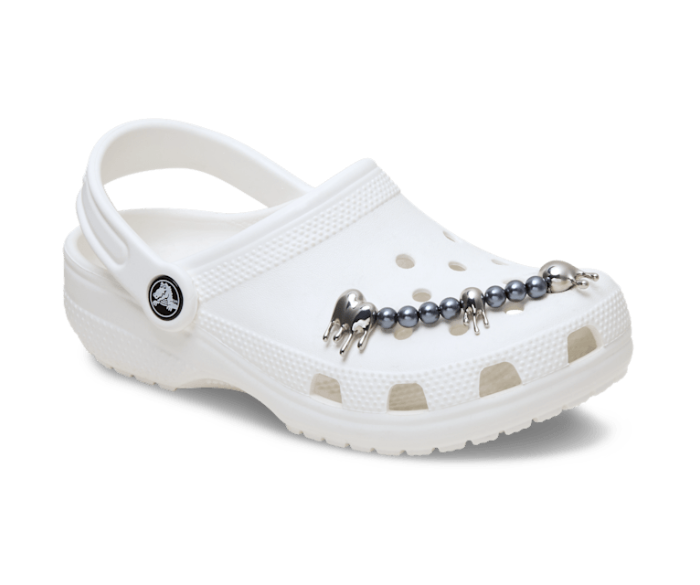 Pearl Melted Silver Chain