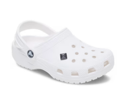 Light Silver Pyramid Stud