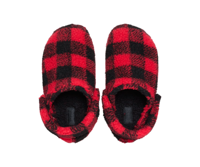 Kids Classic Buffalo Check Cozzzy Slipper