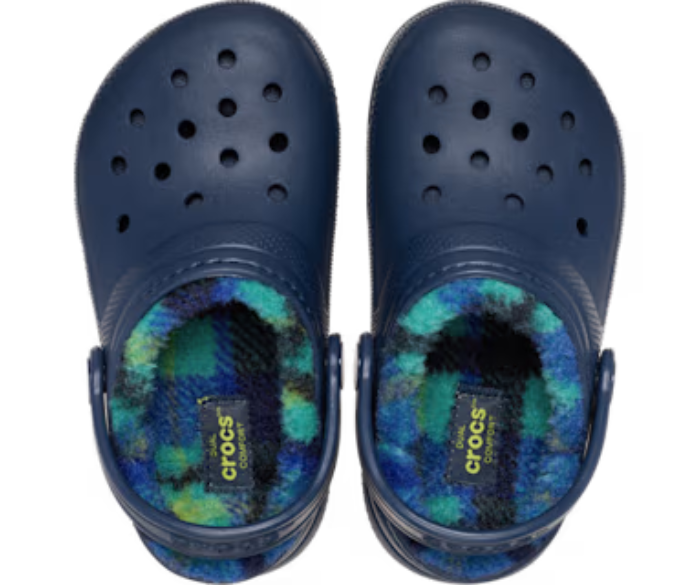 Toddler Classic Lined Bold Check Clog