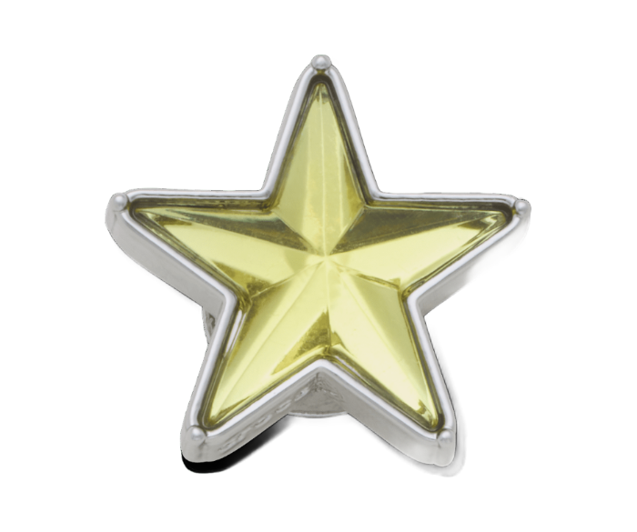 Silver and Green SMT Gem Star