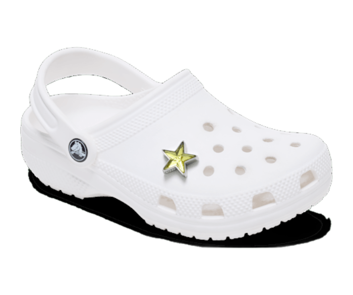 Silver and Green SMT Gem Star