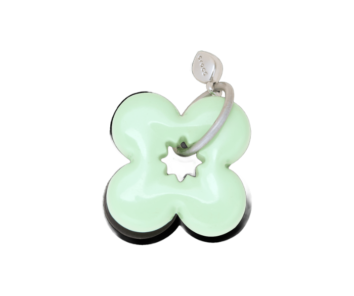 Green Meta Flower Dangle