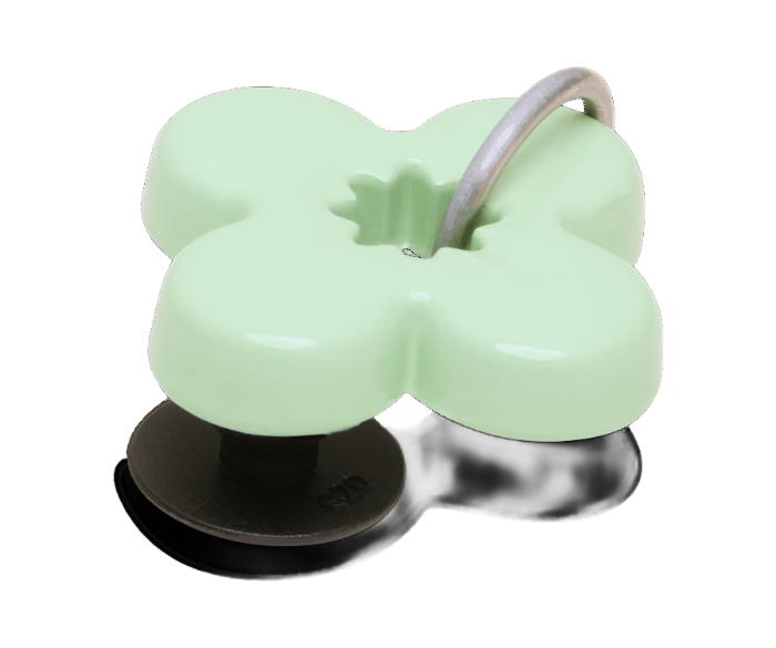 Green Meta Flower Dangle