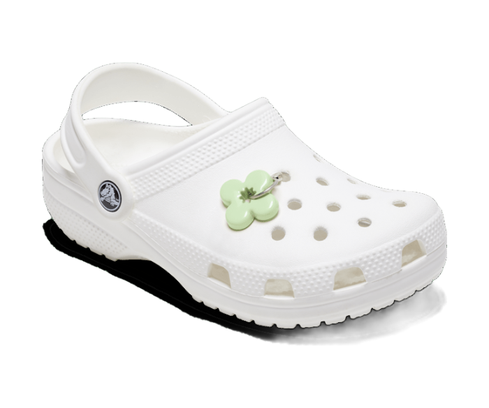 Green Meta Flower Dangle