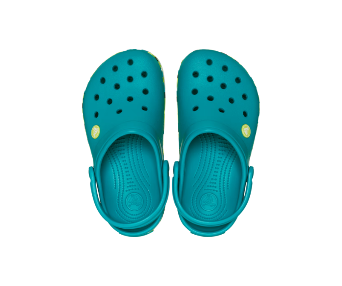 Kids' Crocband Glow Confetti Band Clog
