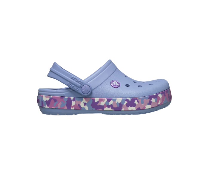 Kids' Crocband Glow Confetti Band Clog