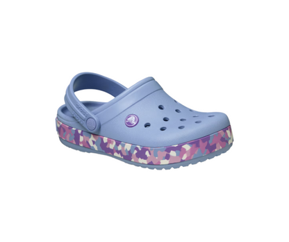 Kids' Crocband Glow Confetti Band Clog