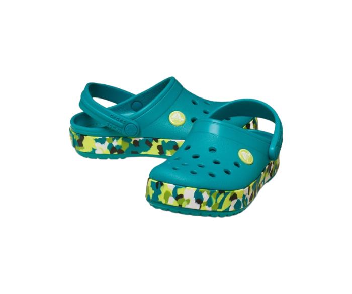 Toddler Crocband Glow Confetti Band Clog
