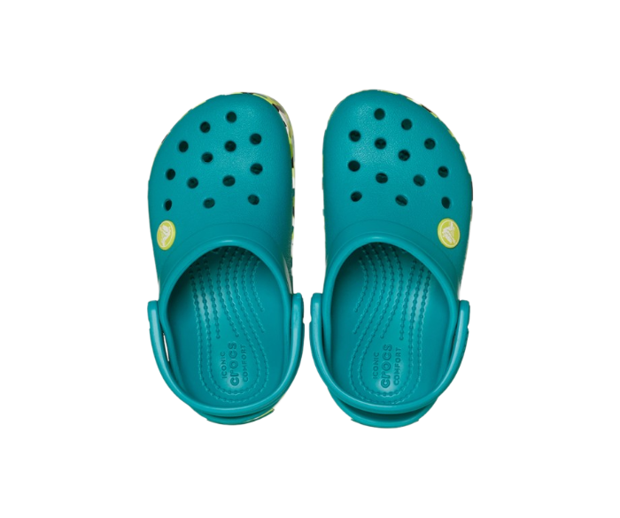 Toddler Crocband Glow Confetti Band Clog