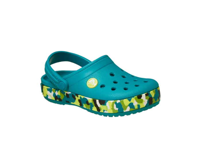Toddler Crocband Glow Confetti Band Clog