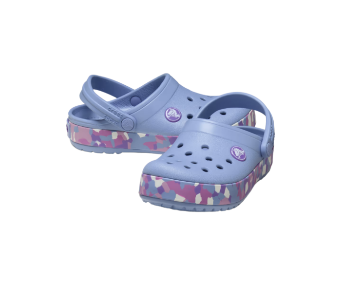 Toddler Crocband Glow Confetti Band Clog